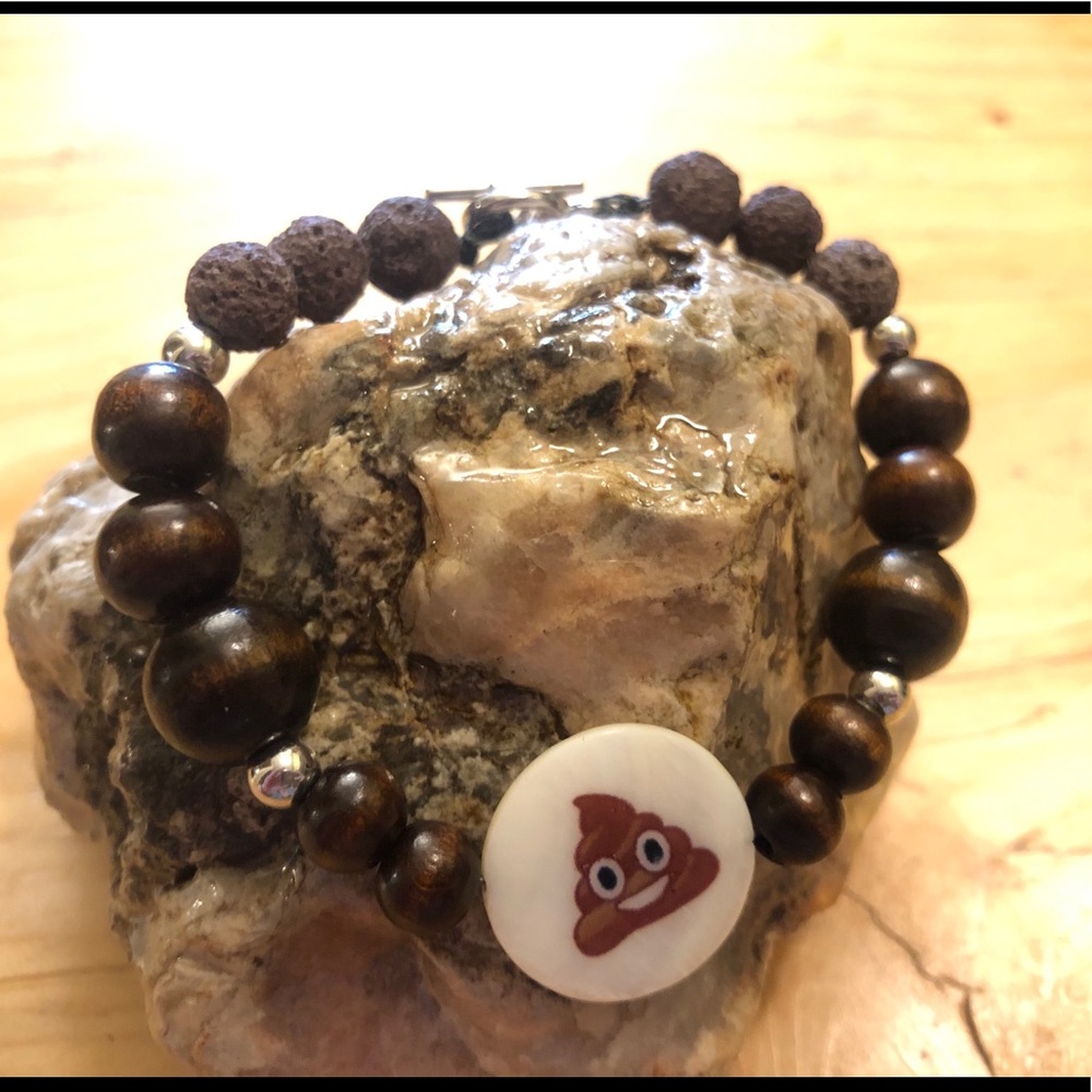 Homemade high quality Lava Stone diffuser Bracelet
